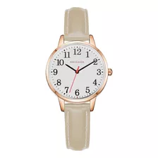 Reloj Para Mujer Bonito Reloj De Mujer Con Banda De Cuero Bl