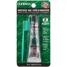 Clubman Moustwax Marrón (paquete De 2)