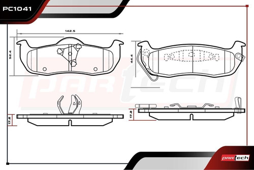 Balatas Traseras Nissan Armada 2008 Foto 2