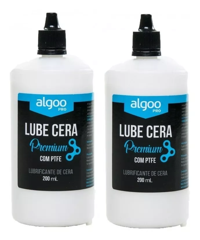Lubrificante Algoo Lube Cera Premium 200 Ml (cx Com 2 Und)