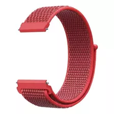 Pulseira Nylon Loop Encaixe Universal 20mm Todas As Cores Cor Hibisco Largura 20 Mm