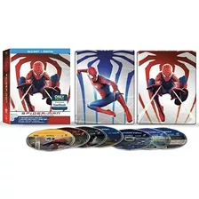 Colección Bluray Spiderman Amazing Steelbook Película Hd 