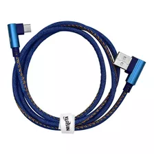 Cable Usb/usb C Nisuta Nscausc1j Color Azul