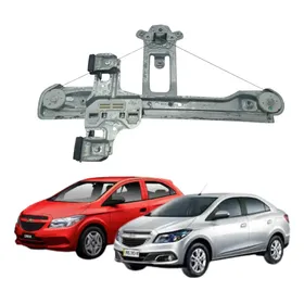 Maquina Vidro Traseiro Manual Gm Onix Prisma 2013 2019 Traseiro Direito
