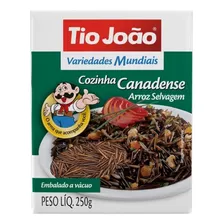  Tio João Arroz Cozinha Canadense Selvagem À Vácuo 250g