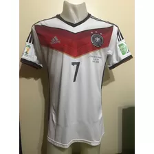 Camiseta Alemania Argentina 2014 Schweinsteiger #7 Adizero L