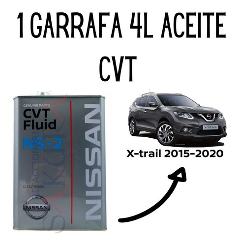 Aceite Caja Aut. 4 L. X-trail 2016 Original Foto 2