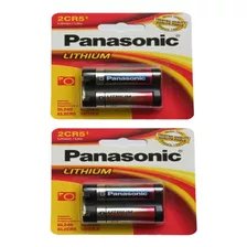 Bat. Panasonic 2cr5 6v Para Cameras Digitais - Kit C/2