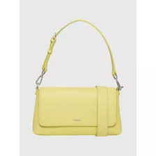 Bolsa Shoulder Amarillo Calvin Klein De Mujer