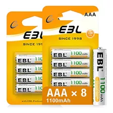 Pilas Recargables Pilas Aaa Recargables Ebl De 1100 Mah Ni-m