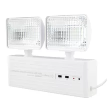 Iluminação De Emergência Led 1000 Lumens Cor Branco 110v/220v