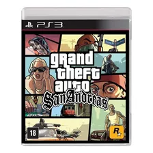 Grand Theft Auto San Andreas Ps3 Mídia Física Seminovo