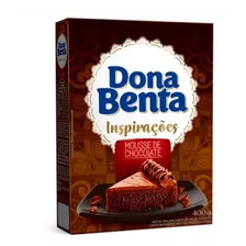 Mistura Bolo D. Benta Mousse De Chocolate 400gr - Kit Com 3