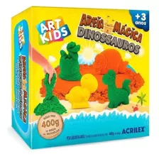Areia Mágica Dinossauros Art Kids 400g - Acrilex
