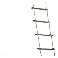 Escada De Corda Com Degraus De Alumínio 2,4m