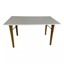 Mesa Centro Retangular 90x54cm Pé Palito 30cm Suporte V Bgc