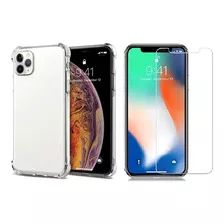 Capinha Antichoque + Película Vidro Para iPhone 11 Pro Max