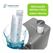 2 Refil Vela Filtro Compatível Purificador Consul Facilite Cor Cinza-escuro