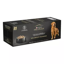 Pack X24 Sobres Alimento Húmedo Purina Pro Plan Perro Adulto