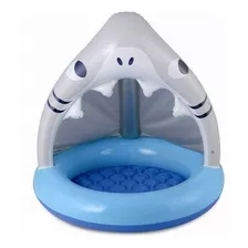 Piscina Inflable Para Bebé Tiburón