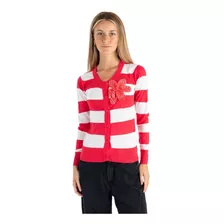 Cardigan Saquito Dama Hilo Liviano De Mujer M62