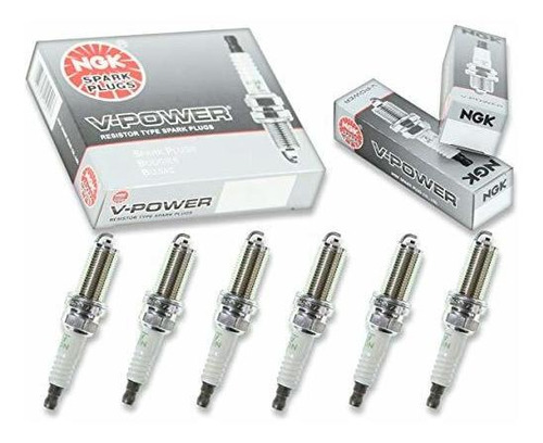 Foto de Ngk V-power 6pcs Bujas Nissan 350z 03 06 3.5l V6 Kit Set Tu