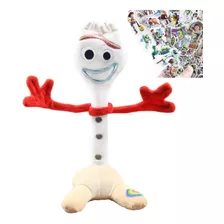 Yevt Toy Story - Tenedor De Peluche Grande Con Pegatinas De 