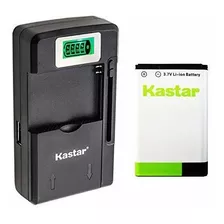 Kastar Bl-5c Batería 1-pack Y Inteligente Mini Cargador De V