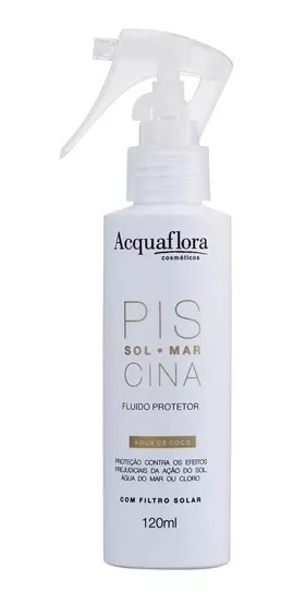 Fluído Protetor Sol Mar Piscina Acquaflora 120ml