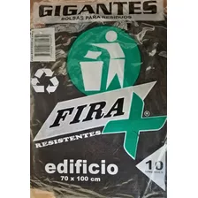 10 Bolsas Para Residuos Para Edificios Y Jardines 70 X 1mt