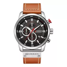 Reloj Cronógrafo Curren Para Hombre