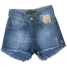 Shorts Jeans Feminino Destroyed 4999