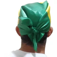 3 Lenços Do Brasil Bandana Tiara Masculino E Feminino