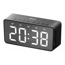 Radio Reloj Despertador Bluetooth Irt Fm Micro Sd Aux Lcd