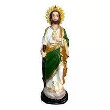 San Judas Tadeo, Resina Ojo De Cristal 45cm