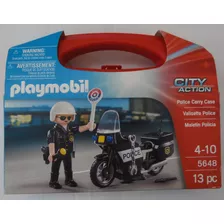 Maletin Policia Playmobil