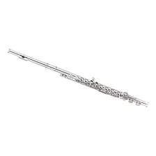 Flauta Transversal Silvertone Plateada C/est, Mod. Slft001