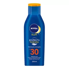 Protetor Solar Nivea Sun Fps 30 Protect & Hidrata 200ml