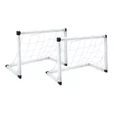 Mini Gol Trave Futebol Infantil Kit 2 Em 1 Diversão Dmt-5937