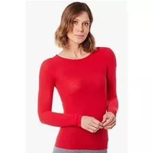 Blusa Segunda Pele Trifil Vermelha (k00542)