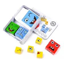 Juego Cubo Rubik Puzzle Face Changing Cambio Emociones Emoji