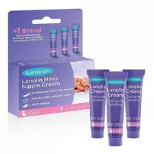 Crema Pezones Anti Grietas Lanolina Lansinoh Tubo 7gr 3 Unds