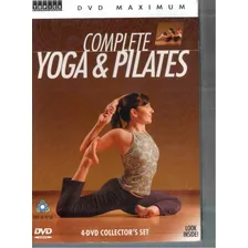 Complete Yoga & Pilates 4 Dvd Collector's Set