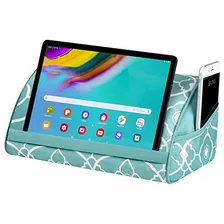 Almohada De Tablet Microperlas Y Bolsillo Teléfono, Co...