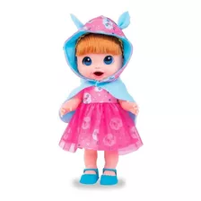 Boneca Baby Collection Contos De Fadas Ruiva Super Toys 383