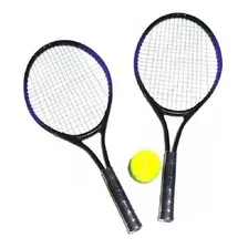 Set De Raquetas De Tenis Faydi Niños Pelota Funda 125