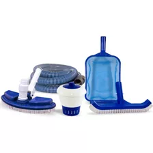 Kit Acessórios Limpeza Piscinas Pequenas 6 Itens Linha Mini