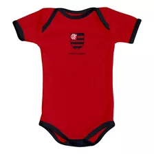 Body Bebe Menino Camisa 10 Torcedor Flamengo Futebol Time