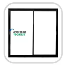 Ventana Módena Aluminio Negro 300x200 Vidrio Dvh 4+9+4