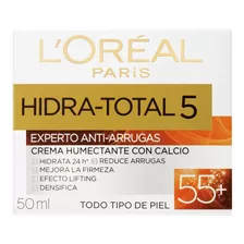 Crema Facial L'oreal Hidra-total +55 Anti-arrugas - 50ml